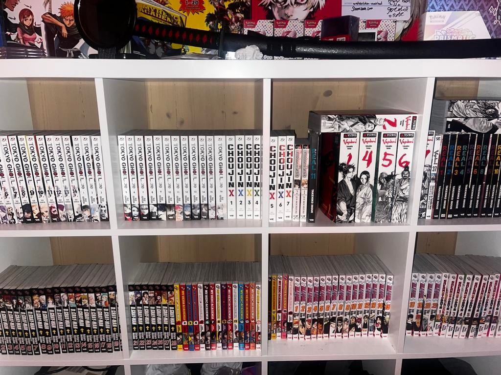 Grote Manga Collectie alles in een keer weg, Boeken, Meerdere stripboeken, Ophalen, Gelezen