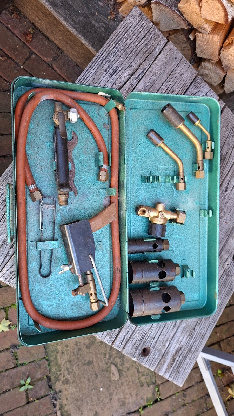 Lorch gasbranderset voor loodgieterswerk, Ophalen, Gebruikt, Overige typen, Overige merken