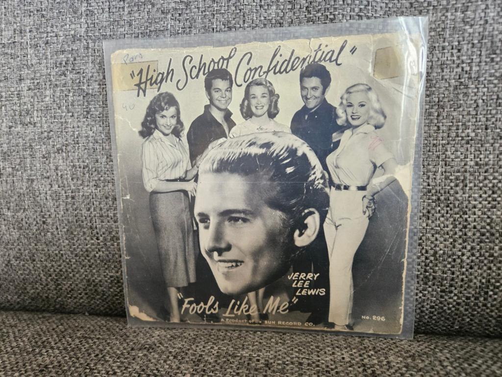 Jerry Lee Lewis - High School Confidential / Fools Like Me, Gebruikt, Verzenden, 7 inch, Rock-'n-Roll