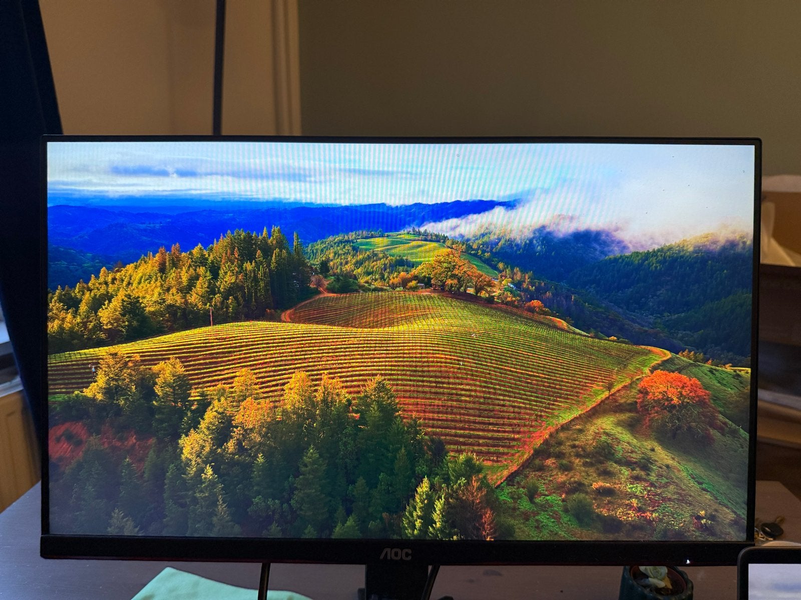 AOC 24G2U5/BK Full HD IPS Gaming Monitor (24-inch, 75Hz), Computers en Software, Monitoren, HDMI, IPS, Full HD, Zo goed als nieuw
