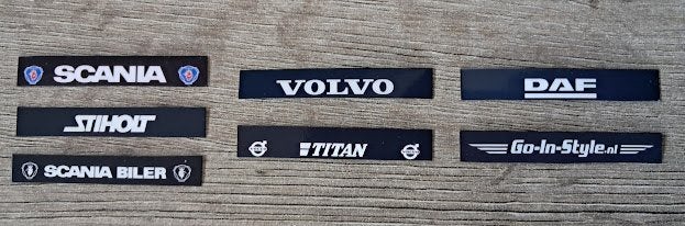 Diverse spatlappen Tekno, WSI. Scania Daf,Volvo, Go in style, Ophalen of Verzenden, Nieuw, Bus of Vrachtwagen, Tekno