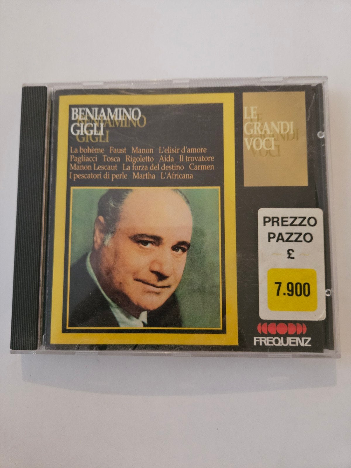 Beniamino Gigli – Le Grandi Voci, Ophalen of Verzenden, Romantiek, Zo goed als nieuw