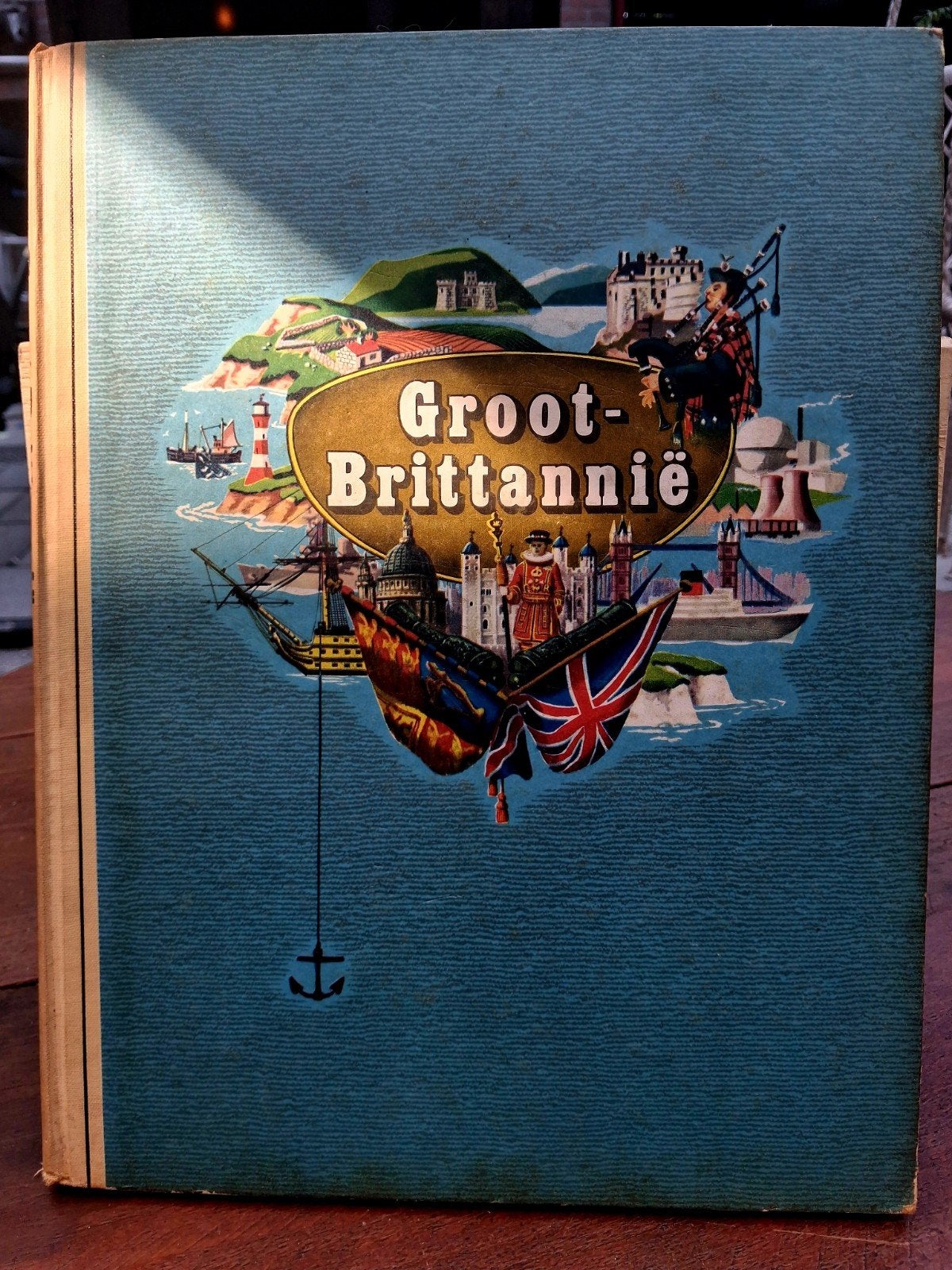Douwe Egberts Plaatjesalbum "Groot-Brittannië" (1959), Boeken, Ophalen of Verzenden, Zo goed als nieuw, Plaatjesalbum