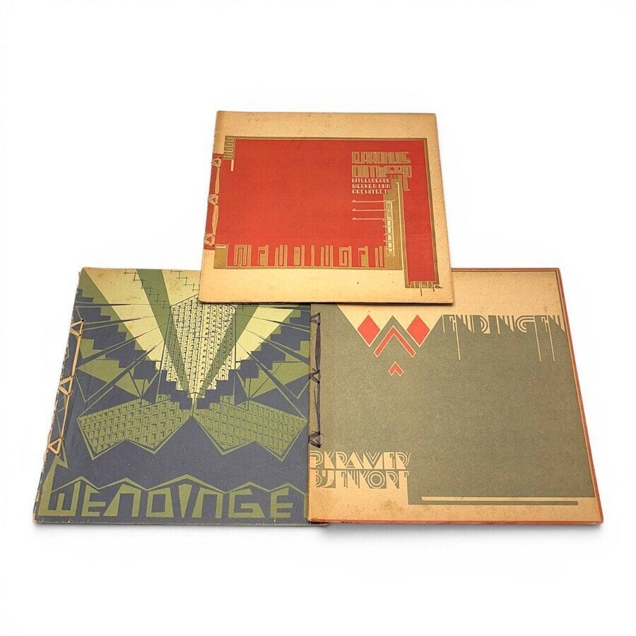 3x Tijdschrift Wendingen, Hooge gebouwen, Gemeentehuis & ..., Boeken, Ophalen of Verzenden, Gelezen, Overige typen