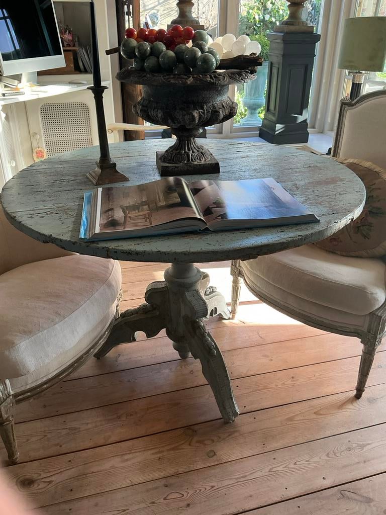 Antieke Franse eet tafel, Antiek en Kunst, Ophalen