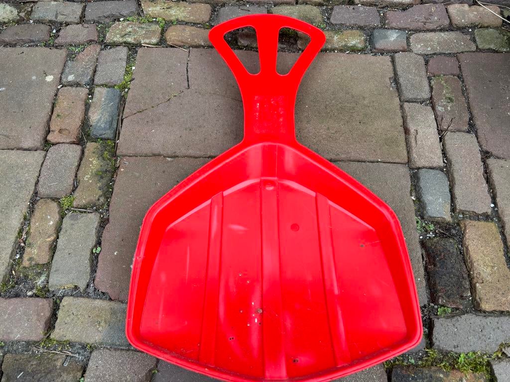 Rode plastic slee glijmat, Kinderen en Baby's, Ophalen, Nieuw, Kunststof