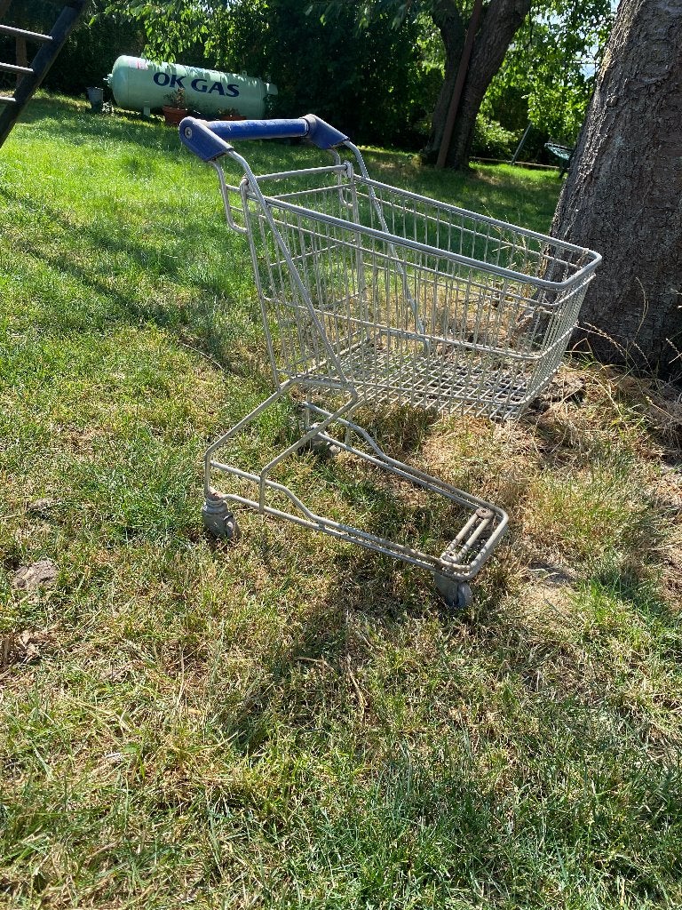 Echte Kinder winkelwagen, Ophalen