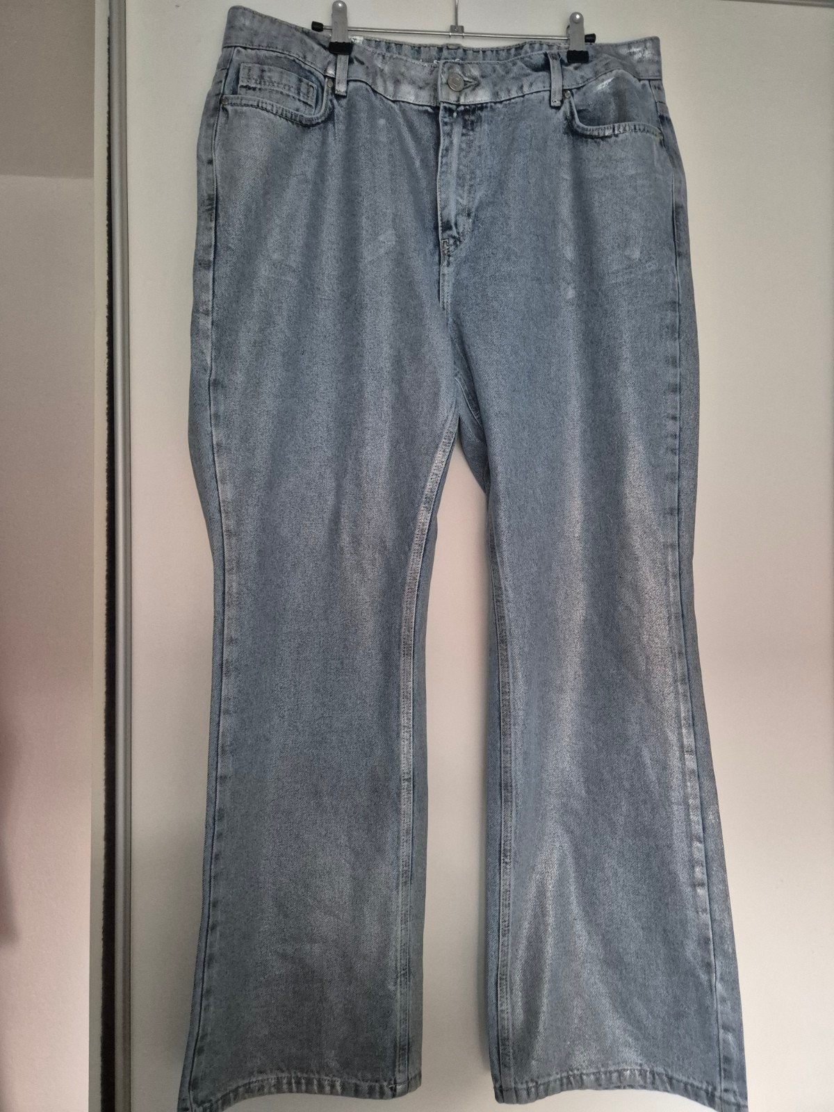 Msmode Straight Leg Jeans Maat 46, Blauw, Overige jeansmaten, Ophalen of Verzenden, Zo goed als nieuw