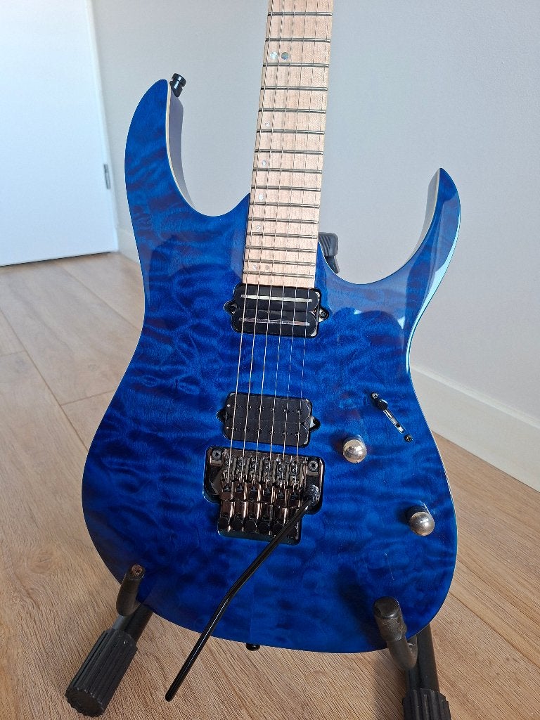 Ibanez RG920MQMZ, Ophalen of Verzenden, Gebruikt, Solid body, Ibanez