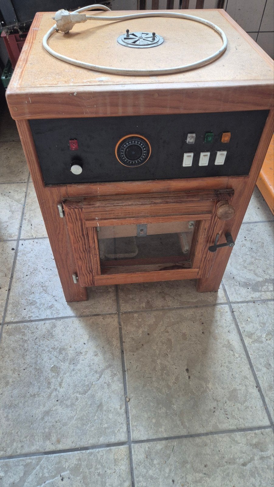 broedmachine, Ophalen