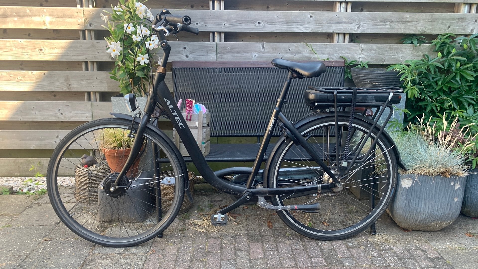 Altec elektrische fiets, Fietsen en Brommers, Gebruikt, 51 tot 55 cm, 30 tot 50 km per accu, Ophalen