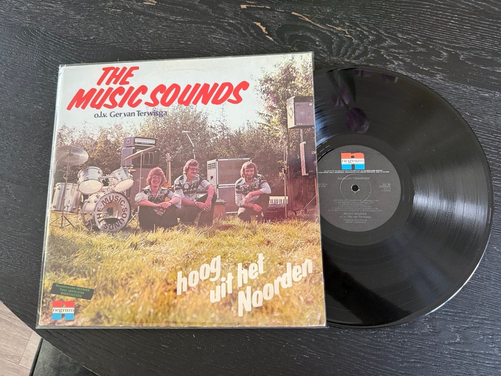 Lp The music sounds - hoog uit het noorden, Ophalen of Verzenden, Zo goed als nieuw, 12 inch