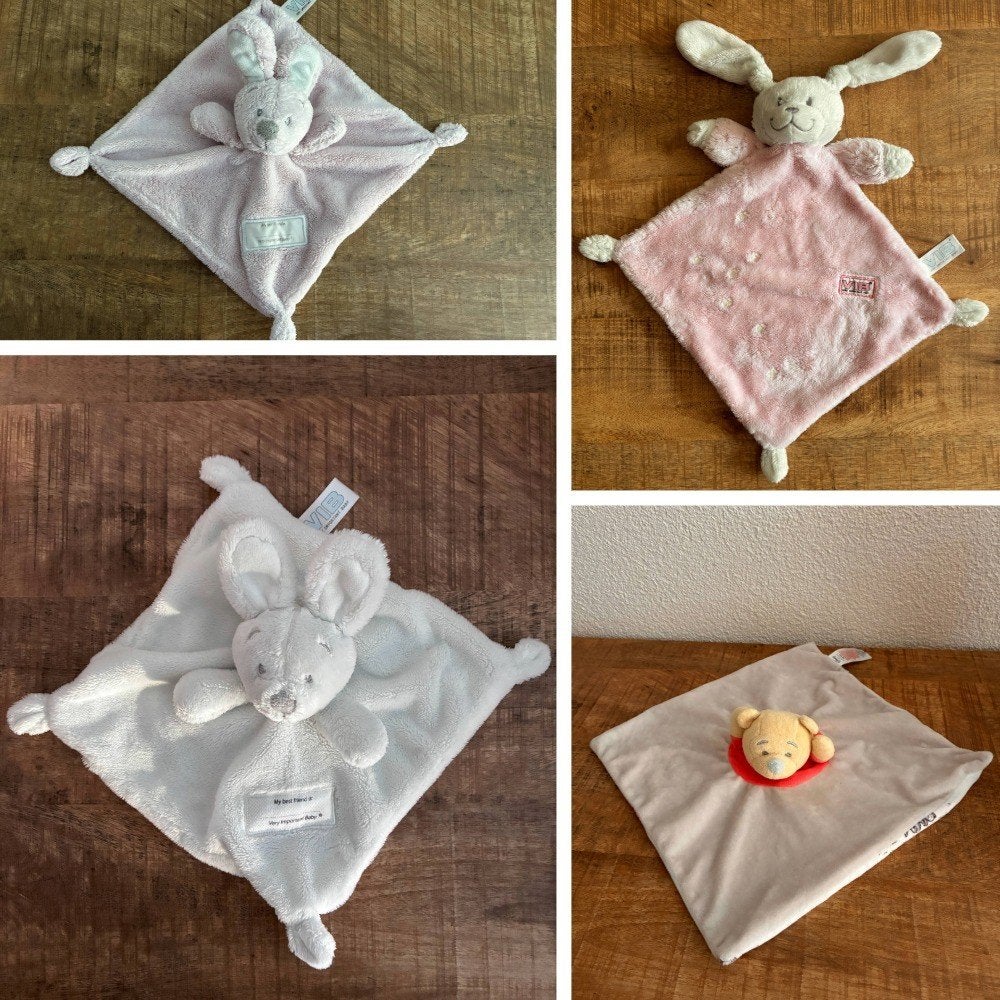 Knuffeldoekjes - tutdoekjes VIB V.I.B. / Disney Poeh. ZGAN., Ophalen of Verzenden, Zo goed als nieuw, Overige typen