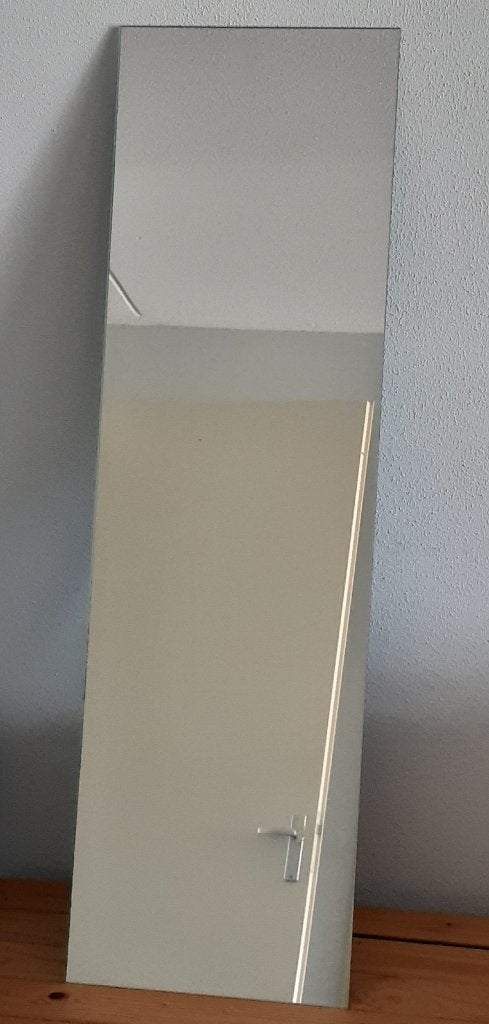 Passpiegel, Huis en Inrichting, Woonaccessoires | Spiegels, Ophalen, Minder dan 50 cm, Zo goed als nieuw, Minder dan 100 cm