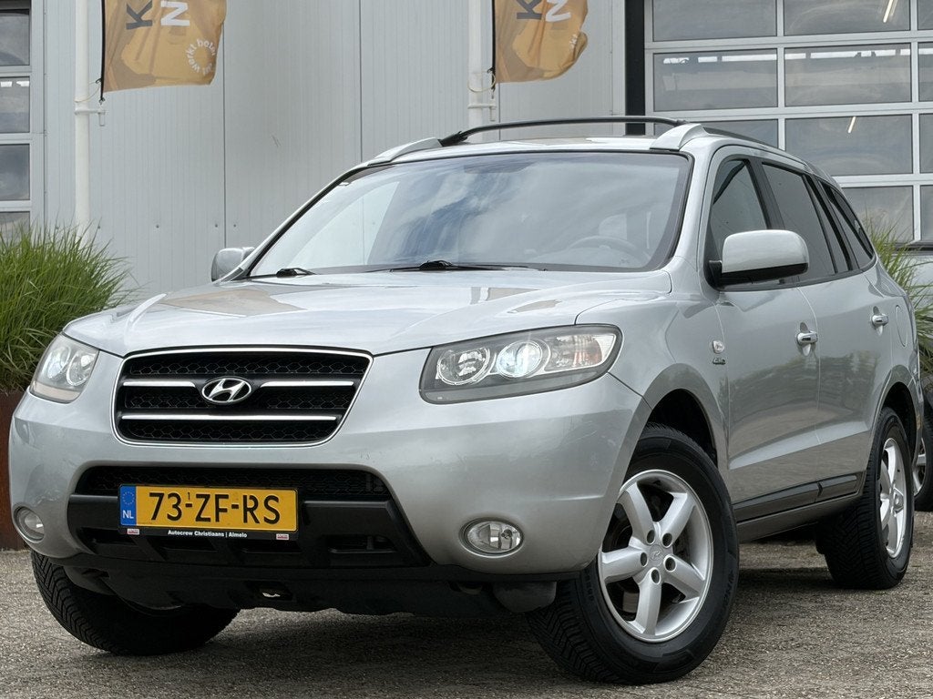 Hyundai Santa Fe 2.7i V6 4WD Style 190pk | 7-Persoons | Auto, Auto's, Hyundai, Automaat, Santa Fe, Gebruikt, Zwart
