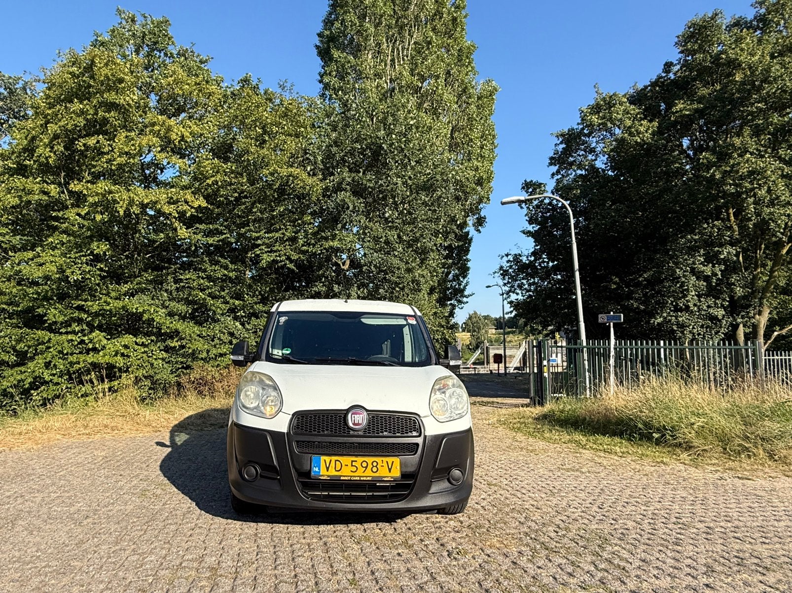 Fiat Doblo C 1.2 2013, Auto's, 4 cilinders, Bedrijf, Diesel, 2 stoelen