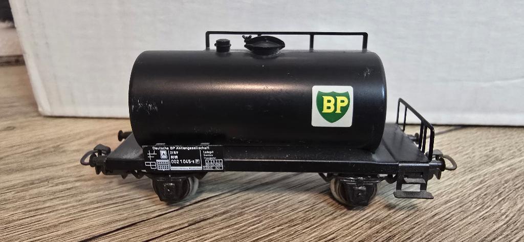 Märklin ketelwagen BP, Wisselstroom, Gebruikt, Wagon, Ophalen of Verzenden