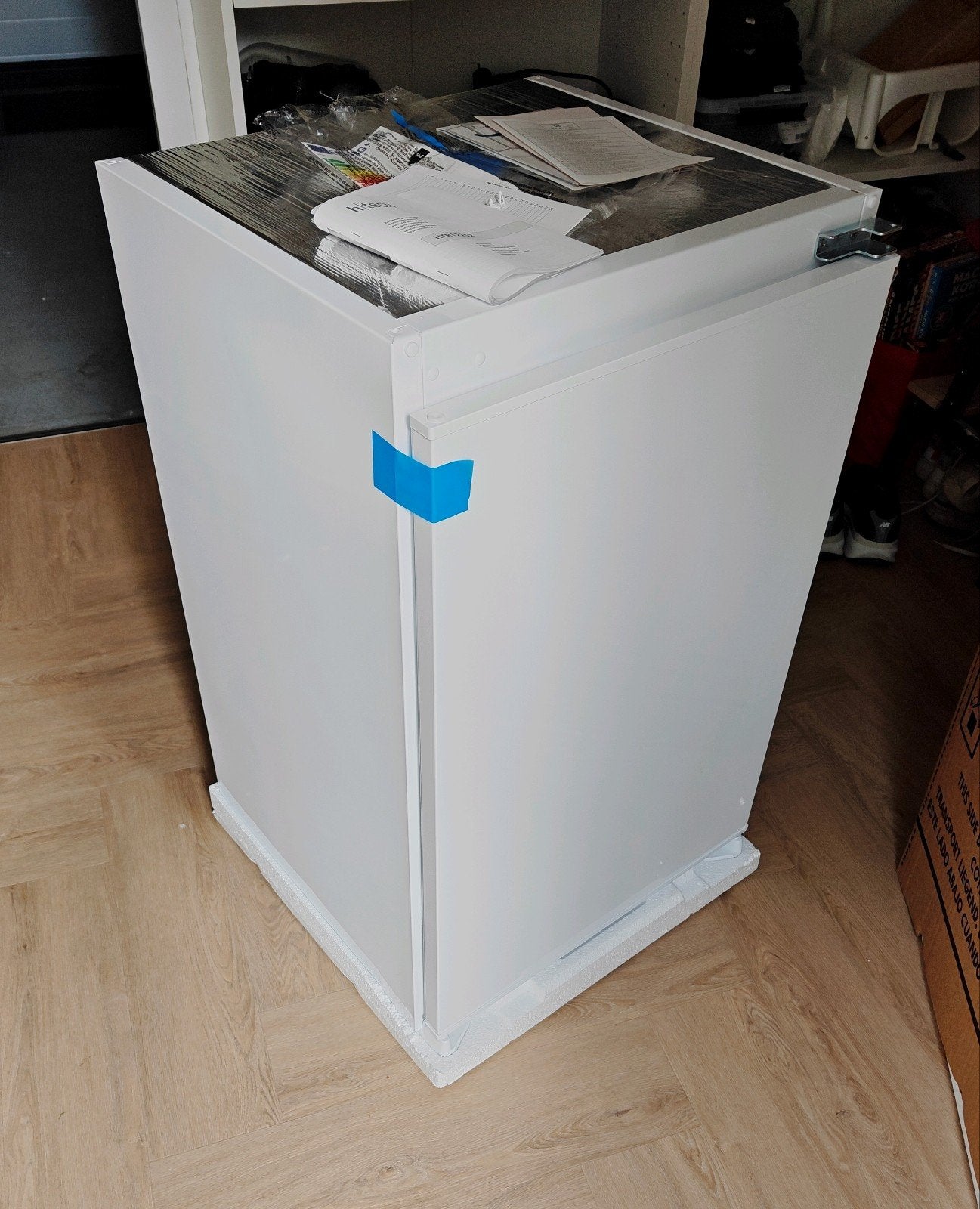 Inbouw koelkast 126 liter, Zonder vriesvak, 100 tot 150 liter, Nieuw, 45 tot 60 cm