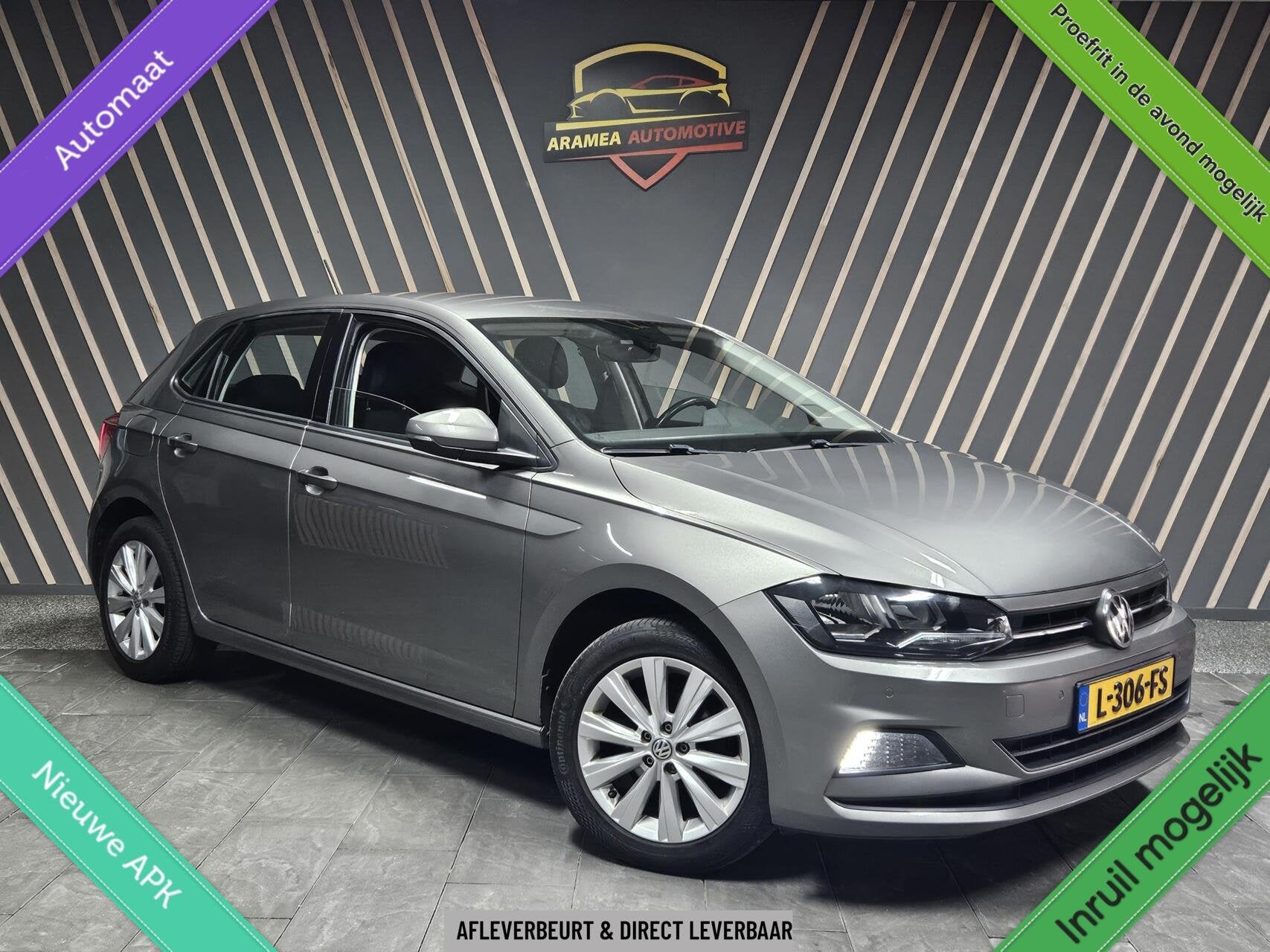Volkswagen Polo 1.0 TSI DSG Comfortline Business|CARPLAY|ACC, Stof, Gebruikt, 95 pk, 49 €/maand