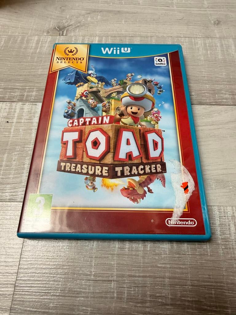 Captain Toad: Treasure Tracker - Wii U (Nintendo Selects), Puzzel en Educatief, Gebruikt, 1 speler, Ophalen of Verzenden