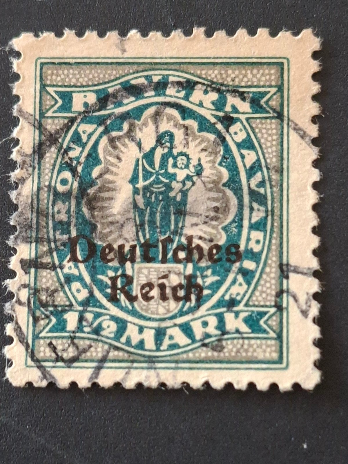 Duitsland Reich Mi 131, Verzenden, Overige periodes, Gestempeld