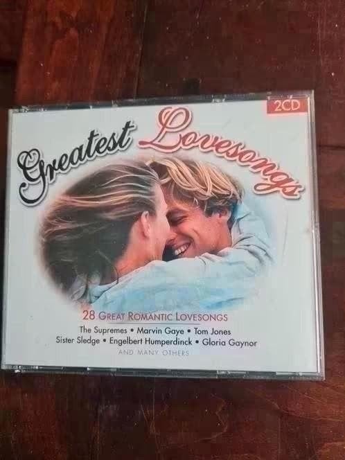 Greatest Lovesongs 2CD - Romantische Hits, Gebruikt, Pop, Ophalen of Verzenden, Verzamelalbum