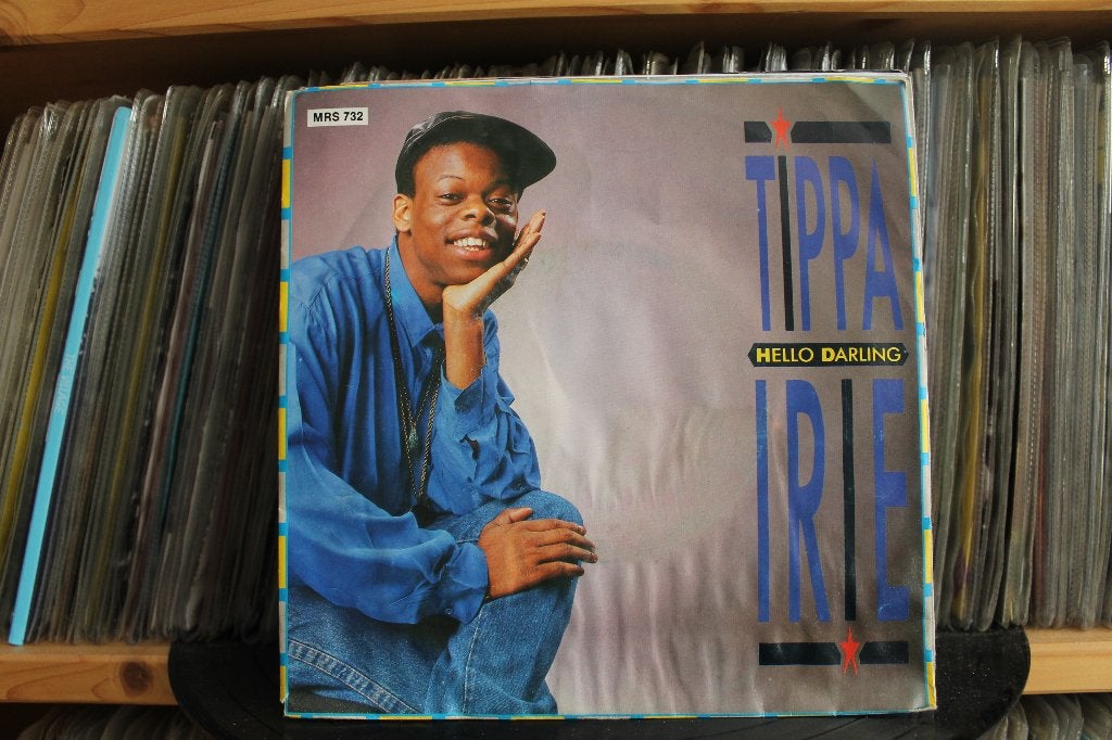 7" Single Tippa Irie - Hello Darling + Saxophone Mix, Gebruikt, 7 inch, Ophalen of Verzenden, Pop