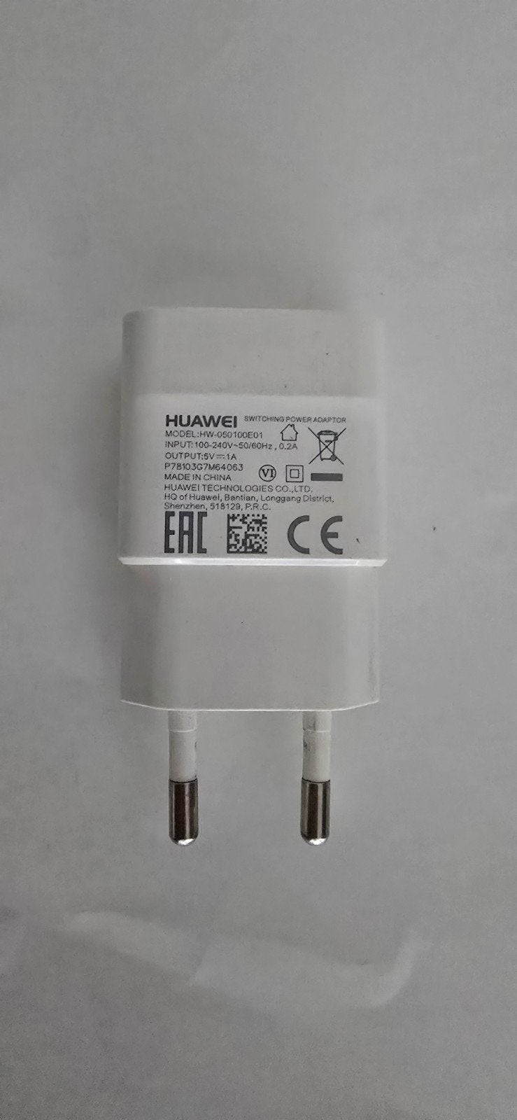 Huawei Oplader Adapter - Origineel en Gebruikt, Universeel, Gebruikt, Adapter, Ophalen of Verzenden