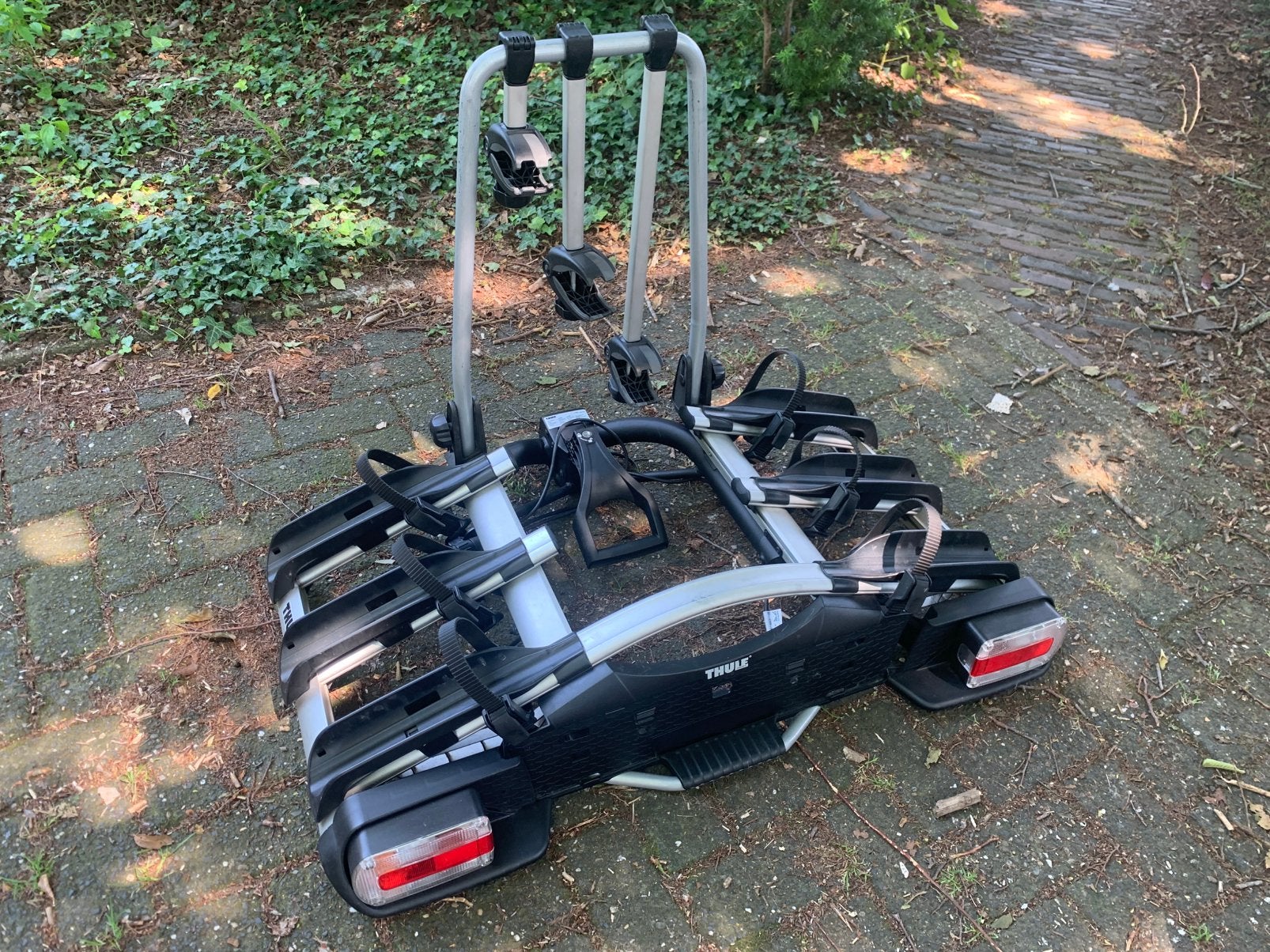 Thule G2 Euroway 923 fietsendrager , voor 3 fietsen / e-bike, Ophalen, Zo goed als nieuw, Trekhaakdrager