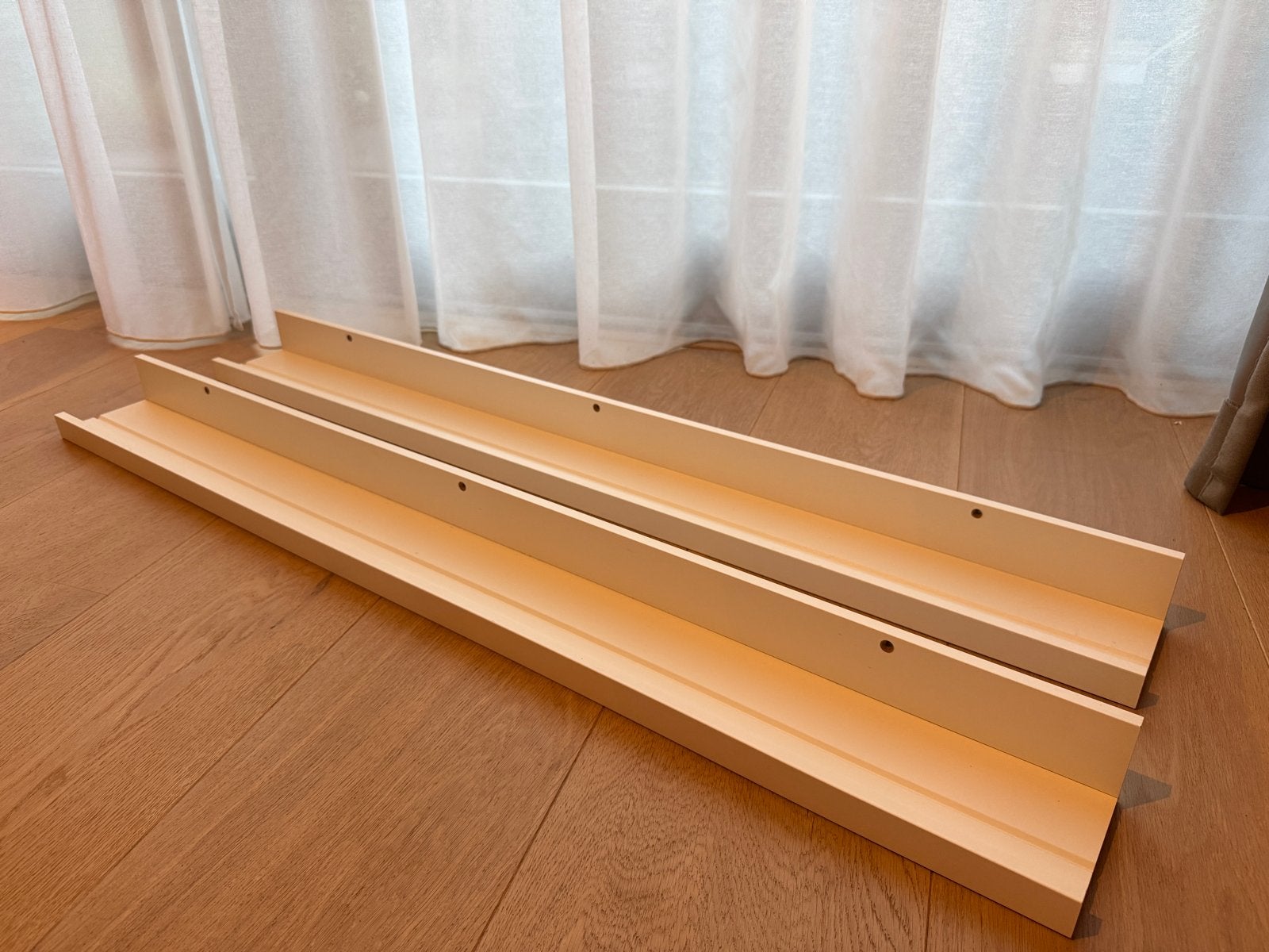 IKEA Mosslanda foto-/boekenplank 115cm - Zo goed als nieuw, Ophalen, Zo goed als nieuw
