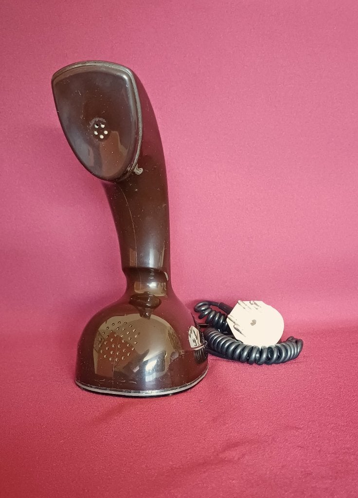 staande PTT telefoon Jaren 70' Bruin, Antiek en Kunst, Ophalen of Verzenden