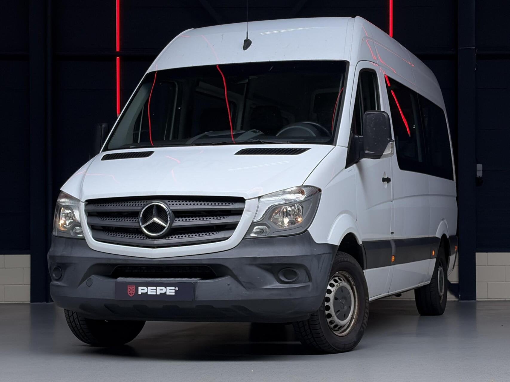 Mercedes Sprinter 314 2.2 CDI BE+ 366 |9-PERS|ROLSTOELBUS|AI, Gebruikt, 2000 kg, 7 stoelen, Wit