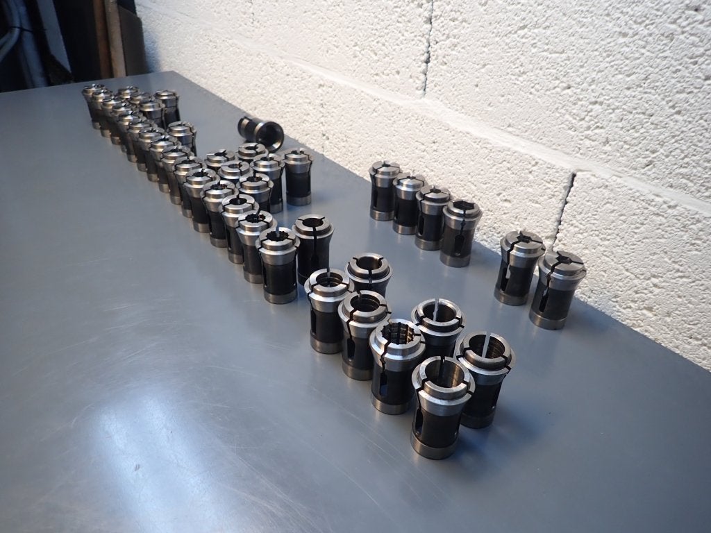 Spantangen F35 / 162E Collet set , Collets , spantang 40x, Niet ingevuld, Gebruikt, Niet ingevuld, Ophalen of Verzenden