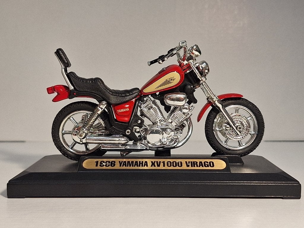 Yamaha XV1000 virago 1:18 motormax, Ophalen of Verzenden, Zo goed als nieuw, Motor, Motormax
