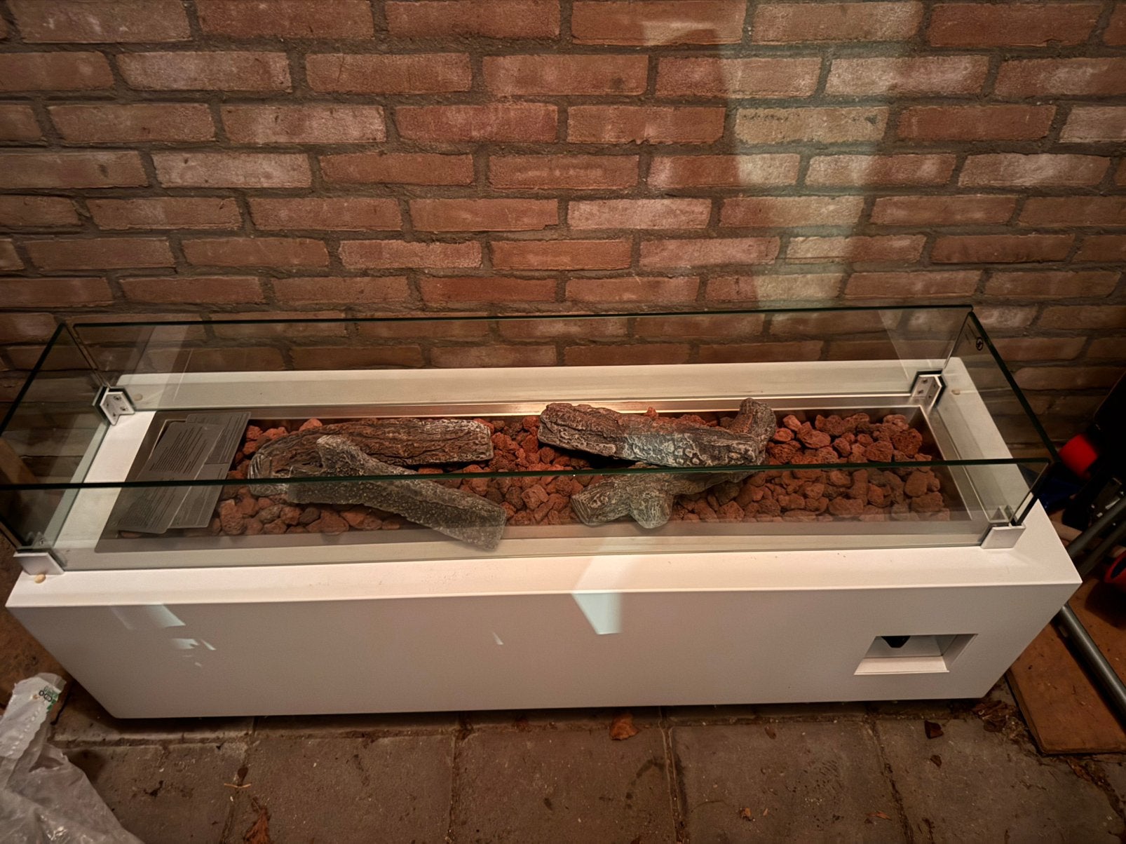 LIFE vuurtafel - wit, Dieren en Toebehoren, Ophalen, Zo goed als nieuw, 110 cm of meer, Minder dan 60 cm