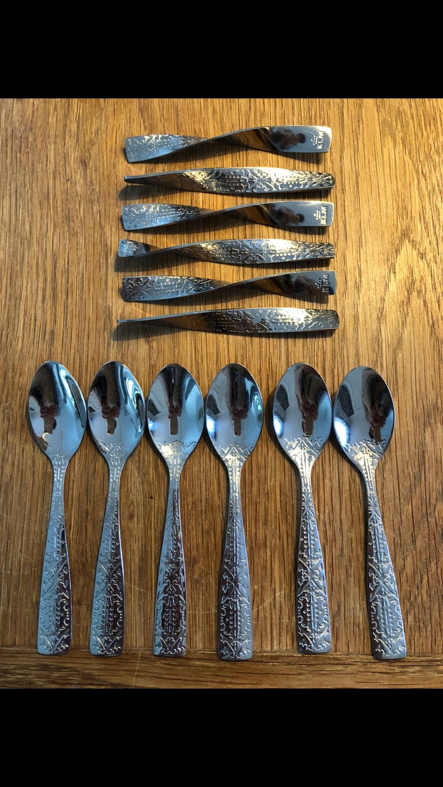 Marcel Wanders 6 roerstokjes , 6 lepeltjes, Ophalen of Verzenden, Zo goed als nieuw, Overige typen