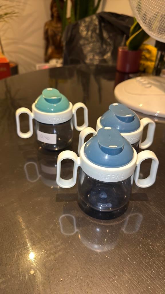 Mepal Antilekbeker met handvatten (3 stuks), Ophalen, Gebruikt