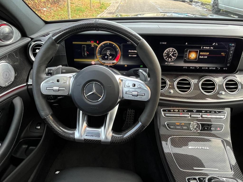 Mercedes-Benz E-klasse AMG 63 S 4MATIC+ Panoramadak | Burmes, Automaat, Gebruikt, Zwart, Leder