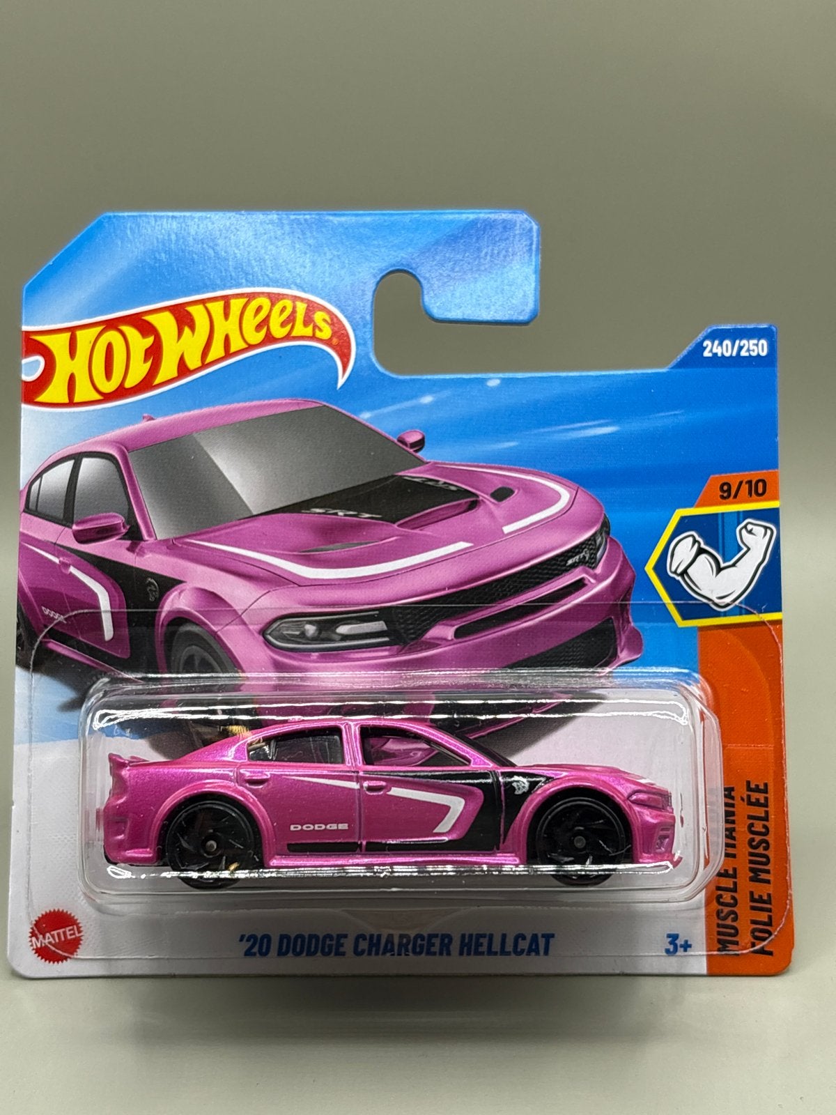 Hot Wheels '20 Dodge Charger Hellcat Roze 2025, Auto, Nieuw, Ophalen of Verzenden, Mattel