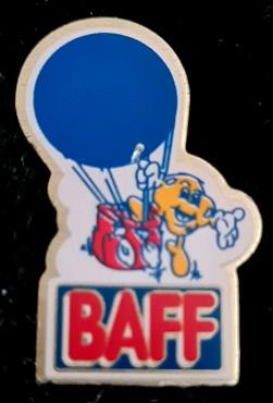 BAFF ballon pin, Verzenden, Nieuw, Transport, Speldje of Pin