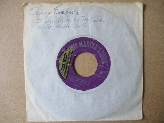 s2001 conny froboess - zwei kleine italiener, Ophalen, Gebruikt, 7 inch, Overige genres