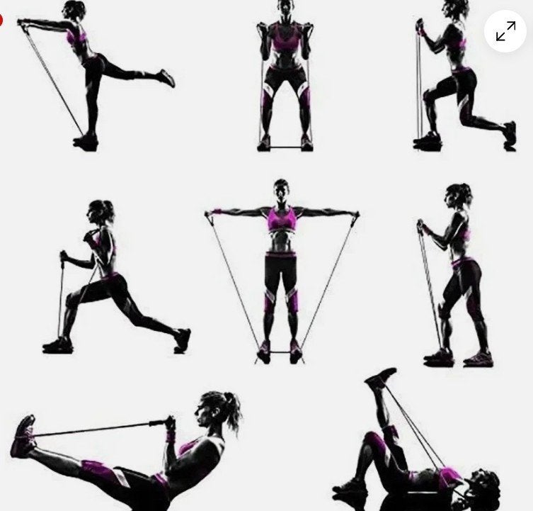 Resistance Strength Bands , Heavy Exercise Bands, Ophalen, Overige typen, Zo goed als nieuw, Benen