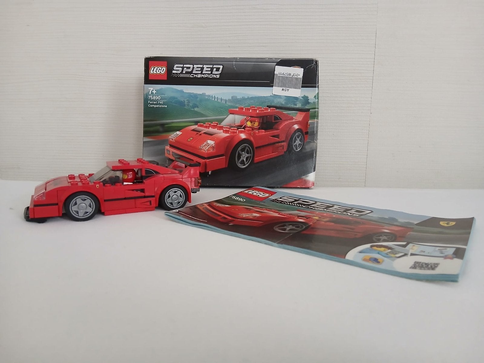 LEGO Speed Champions Ferrari F40 Competizione 75890, Ophalen, Zo goed als nieuw, Overige merken
