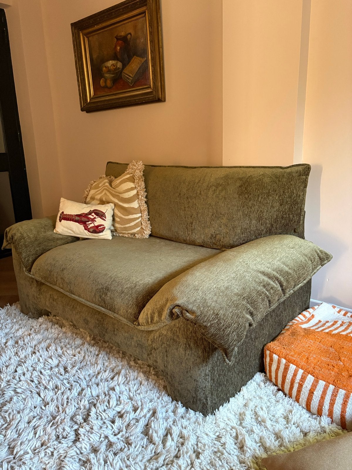 NOUS Living Loveseat Woodstock, Huis en Inrichting, Ophalen, 150 tot 200 cm, Tweepersoons, 75 tot 100 cm