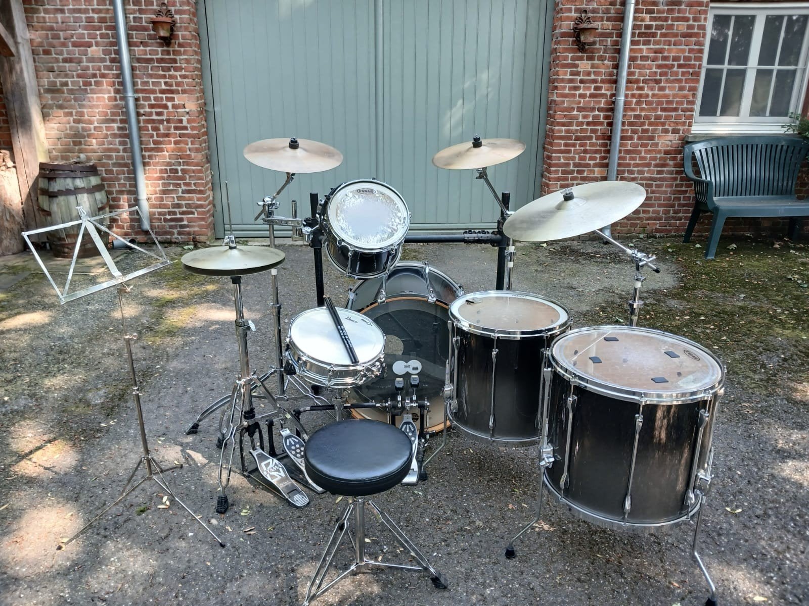 Drumstel Tama superstar, Ophalen, Gebruikt, Tama