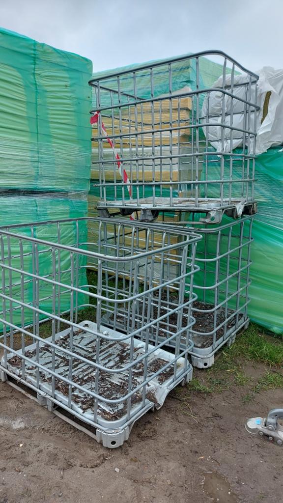 Stalen IBC kratten 3 stuks., Ophalen
