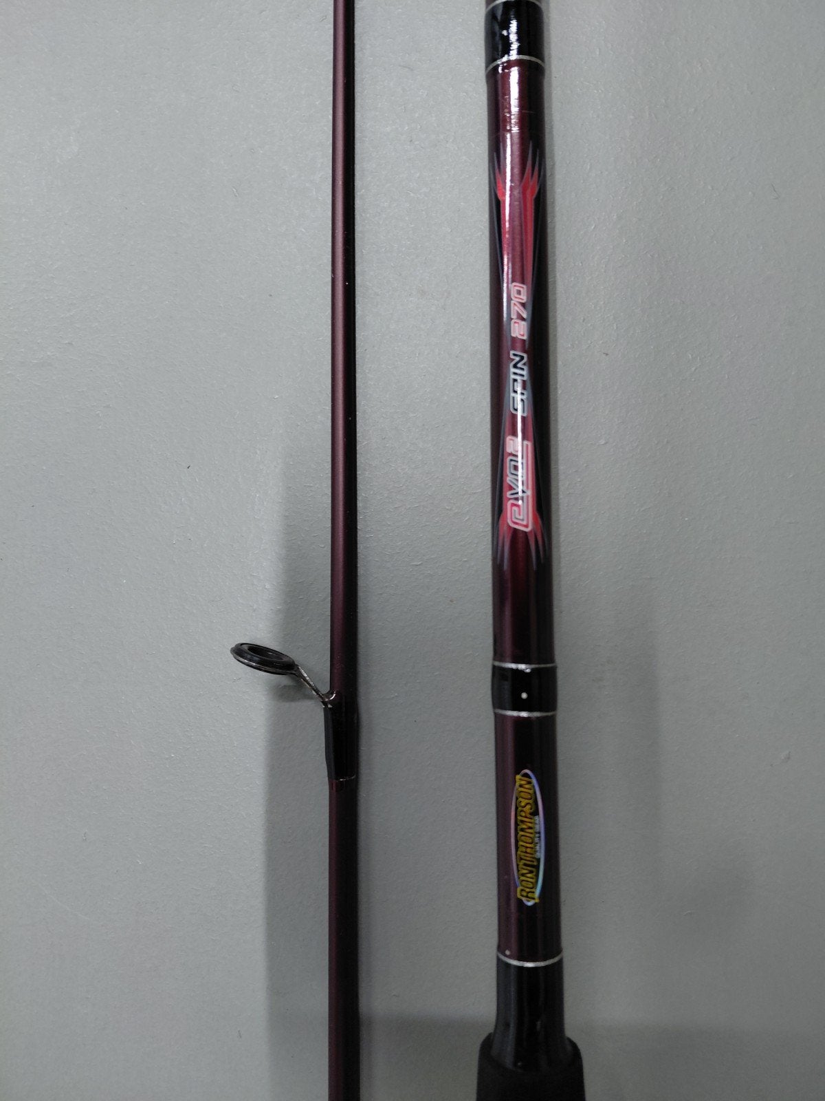 Ron Thompson EVO2 spin 2.70m 2-del. Carbon cw 20-60gr. zgan, Ophalen of Verzenden, Zo goed als nieuw, Werphengel