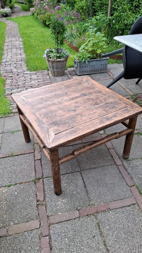 Prachtige, eiken, salontafel.  landelijk interieur, Ophalen