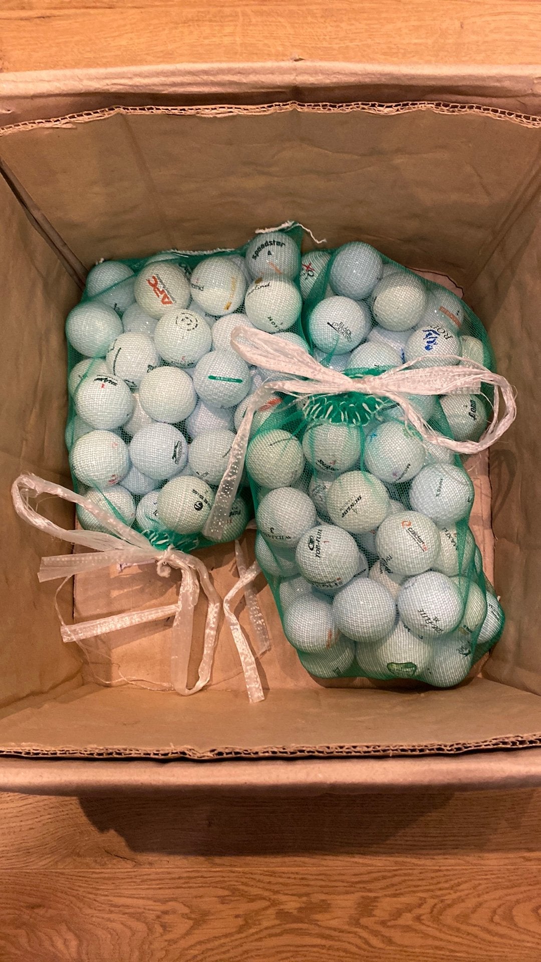 89 AA/AAA golfballen, Ophalen of Verzenden, Zo goed als nieuw, Bal(len)