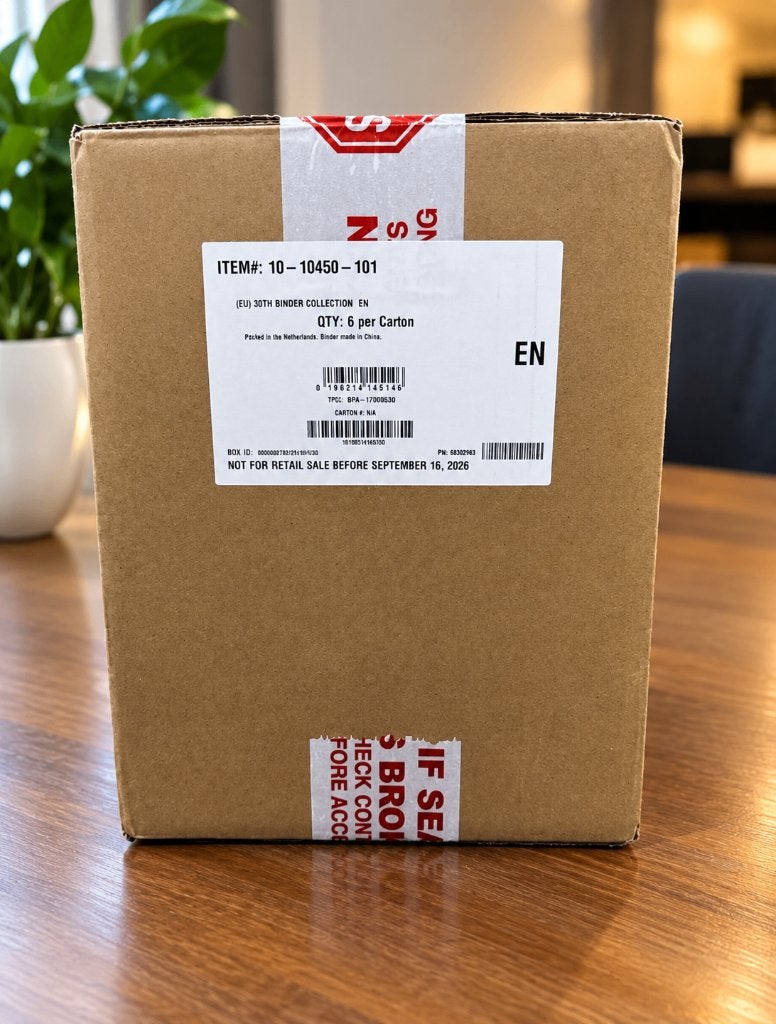 Sealed Pokémon TCG 30th Anniversary Binder Collectie Case, Ophalen of Verzenden, Nieuw, Overige typen